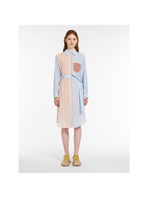 Printed crepe de chine silk dress MAXMARA WEEKEND | 2415221111600007